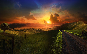 Heaven Path HD wallpaper