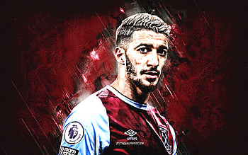 Said Benrahma, soccer, football, whufc HD wallpaper