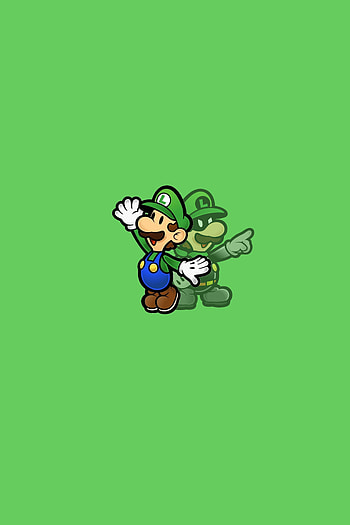 Mr.L, green, luigi, super mario HD phone wallpaper