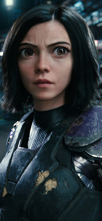 Alita, Battle Angel movie, Futuristic cyborg, Action-packed adventure HD phone wallpaper