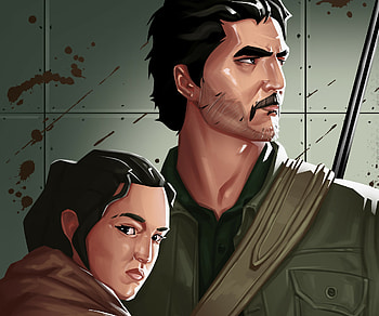 Joel (The Last of Us), Ellie (The Last of Us), video game, The Last Of Us HD wallpaper