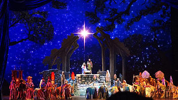Nativity Scene....Radio City Music Hall Christmas Spectacular 2015 HD wallpaper