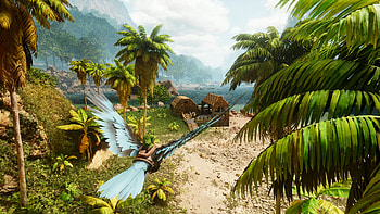 ARK: Tropical Haven, video game, ARK: Survival Ascended HD wallpaper