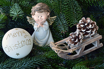 Holidays, Christmas, Spruce, Fir, Ball, Angel, Christmas Toys HD wallpaper