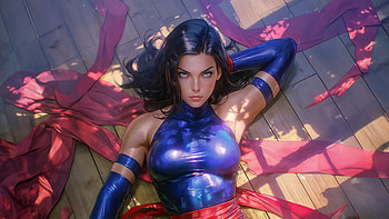 Betsy Braddock , psylocke, superheroes, artist, artwork, digital-art HD wallpaper