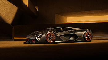 Lamborghini Terzo Millennio 2 Cars HD wallpaper
