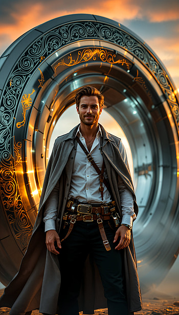 Time Traveler: A Stylish Adventure, fantasy, adventure, portal, fantasy adventure HD phone wallpaper
