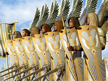 The 7 Archangels, god, assistance, patrons, friends, angels, archangels HD wallpaper