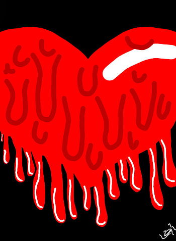 corazon, love, art HD phone wallpaper