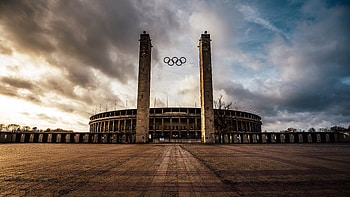 Olympic Stadium Berlin, Olympic Games HD wallpaper