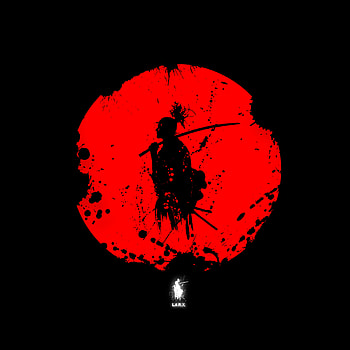 samurai, art, japanese, dark, dp HD phone wallpaper