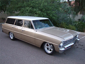 1967 Chevrolet Nova stationwagon, nova, wagon, classic, chevy HD wallpaper