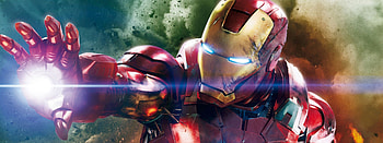 Iron Man dual screen , Wide format, Epic themes, Immersive display HD wallpaper