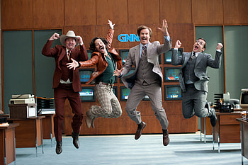 Anchorman 2 The Legend Continues, Will Ferrell, Steve Carell, Paul Rudd HD wallpaper