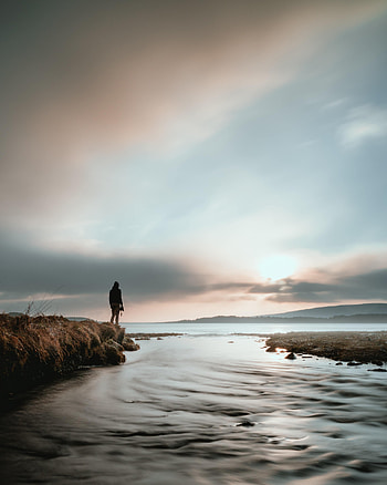 Rivers, Miscellanea, Miscellaneous, Loneliness, Alone, Lonely, grapher HD phone wallpaper