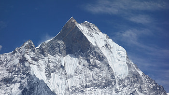 Fishtail peak, mountains, Nepal HD wallpaper