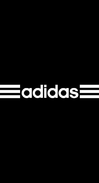Adidas three lines, Sport, Amoled, Black, Logo HD phone wallpaper