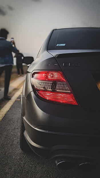 Mercedes C-63 AMG, Cars HD phone wallpaper