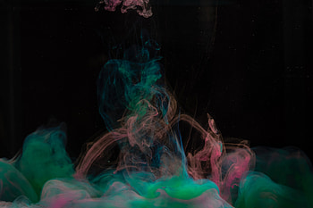 Abstract, Macro, Multicolored, Motley, Liquid, Mixing, Ink HD wallpaper