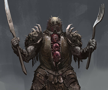 Meatball Sandwich, dark, warrior HD wallpaper