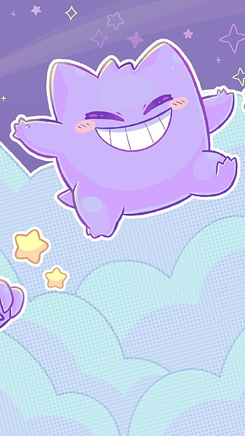 Anime Ghost Pokmon, Scary Characters, Mysterious Powers, Haunting Presence HD phone wallpaper