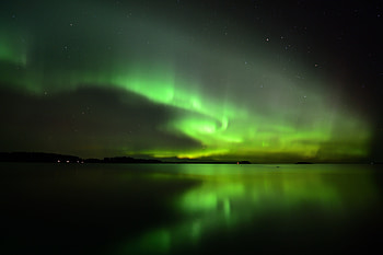 Northern lights, sky, night, nature HD wallpaper