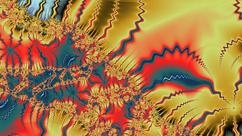 Trippy Psychedelic Fractal, trippy, psychedelic, aesthetic, Abstract, fractal HD wallpaper