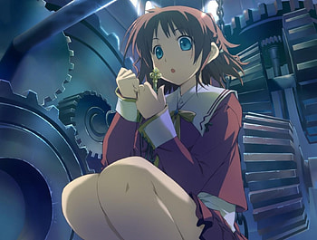 I found the key....., Key, gears, girl, anime HD wallpaper