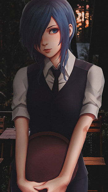 Touka Kirishima, touka-kirishima, anime-aesthetic, anime-, anime-x-reality, tokyo-ghoul, anime HD phone wallpaper