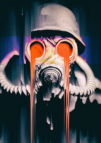 Miscellanea, Miscellaneous, Mask, Gas Mask, Glitch, Respirator HD phone wallpaper