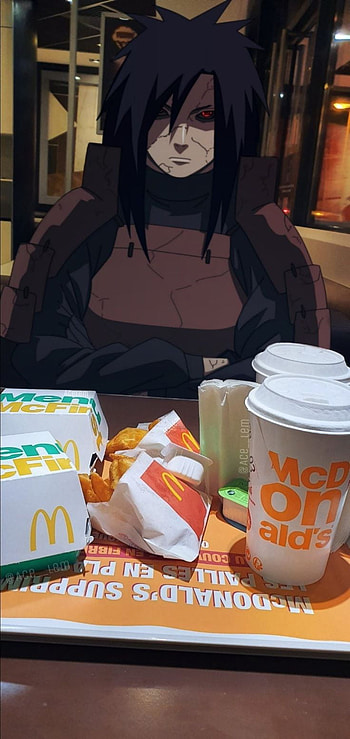 Madara, junk food, packaging and labeling HD phone wallpaper