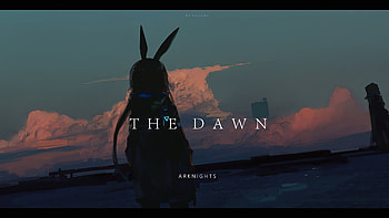 Amiya at Dawn: Stunning Arknights Video Game, Amiya (Arknights), video game, Arknights HD wallpaper