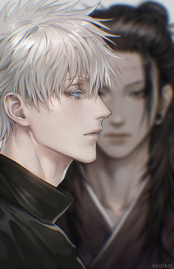 Gojo satoru, gojou, anime HD phone wallpaper
