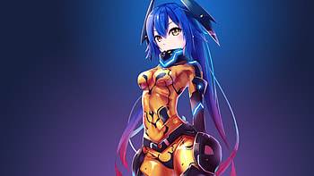 Quna Phantasy Star Online 2 , anime-girl, anime, artist, artwork, digital-art, deviantart HD wallpaper