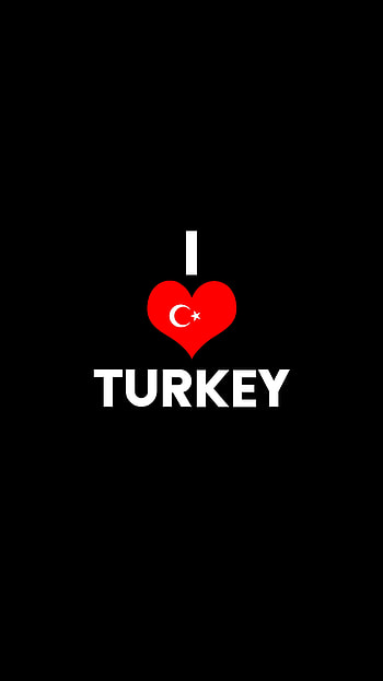 Turkey , Red, love, , Turkey Flag, Cool, love turkey, Black, Flags, Flag, Turkey Love HD phone wallpaper