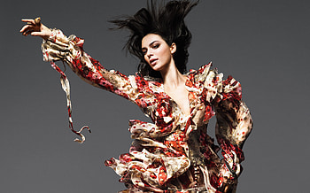 Kendall Jenner, In air, vogue April 2018 HD wallpaper