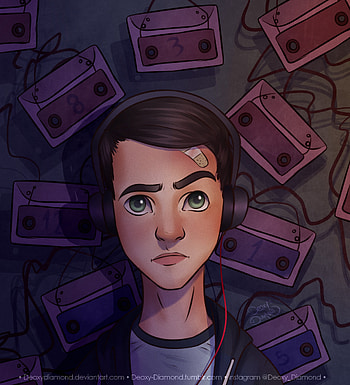 13 Reasons Why Clay Artwork, dylan-minnette, 13-reasons-why, tv-shows, artwork HD phone wallpaper