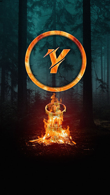Letter Y, orange, red HD phone wallpaper