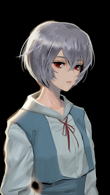 Rei Ayanami, evangelion, fanart, nge, anime HD phone wallpaper