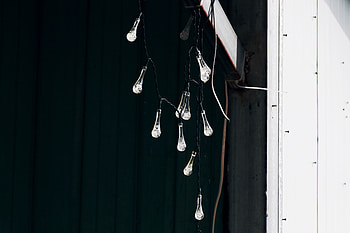 Miscellanea, Miscellaneous, Garland, Decoration, Wire, Light Bulbs HD wallpaper