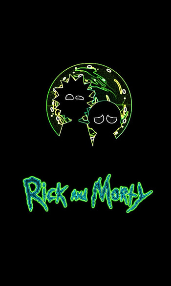 Rick and Morty, neon_sign, neon HD phone wallpaper