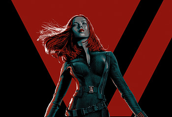 Scarlett johansson, natasha romanoff, Black widow, marvel, superhero HD wallpaper