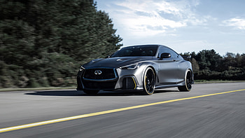 Infiniti Q60 Project Black S prototype, Stunning concept car, Black beauty, Advanced technology HD wallpaper