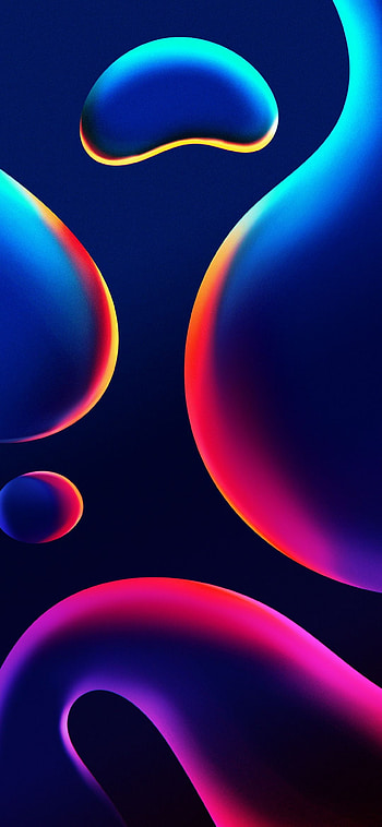 Fluid abstract., red, art, , abstract HD phone wallpaper
