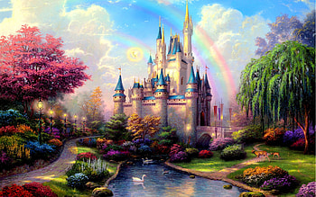 ---new-day-at-cinderella-castle- HD wallpaper