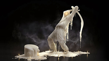 Miscellanea, Miscellaneous, Human, Person, Candle, Figurine, Wax HD wallpaper
