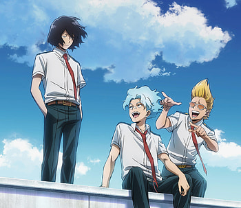 Vigilantes : Eraserhead & Present Mic — Skybound Schoolyard, Anime, My Hero Academia: Vigilantes, Shouta Aizawa, Present Mic (Boku No Hero Academia), Oboro Shirakumo HD wallpaper