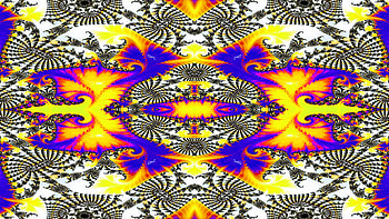 Trippy Psychedelic Fractal, trippy, psychedelic, aesthetic, Abstract, fractal HD wallpaper