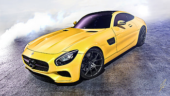 Cars, Side View, Amg, Mercedes, Gt HD wallpaper