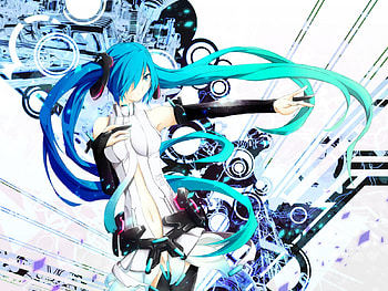 Miku Append, glow, awesome, stars, artistic, nice, magical, contrast, hatsune, motor, sexy, aqau eyes, white, hatsune miku, art, twintail, hot, girl, singer, aqua, anime, pretty, virtual, blue, colorful, black, song, append, cute, vocaloid, beauty, miku, music, abstract, vocaloids, bike, program, hatsune miku append, beautiful, diva, shiny, aqua hair, cool, idol HD wallpaper
